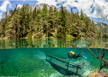 Kışın park yazın göl oluyor… Dünyanın en sıra dışı yeri