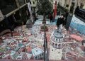 Galata Kulesi’nin resmedildiği merdiven kullanıma açıldı