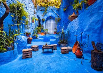 Mavi bir kent Şafşavan!