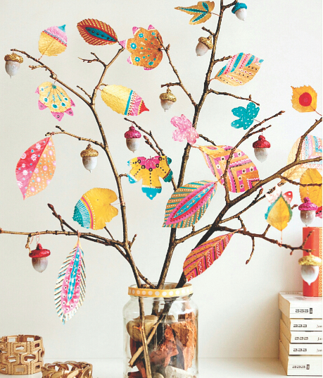 AĞAÇ DALLARI VE BİR ADET VAZO!  İŞTE KIŞ EVİNİZDE