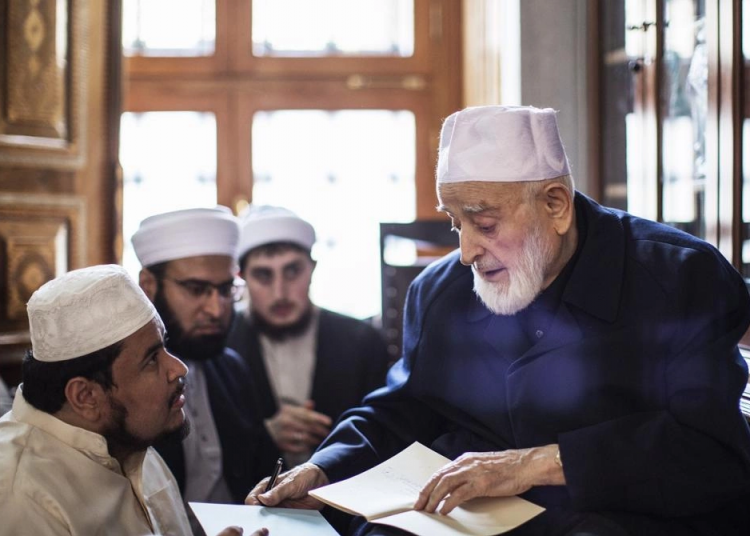 Fatih Camiinin son dersiamlarından hadis alimi M. Emin Saraç