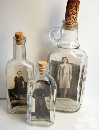 Cam şişe ile dekorasyon Önerileri