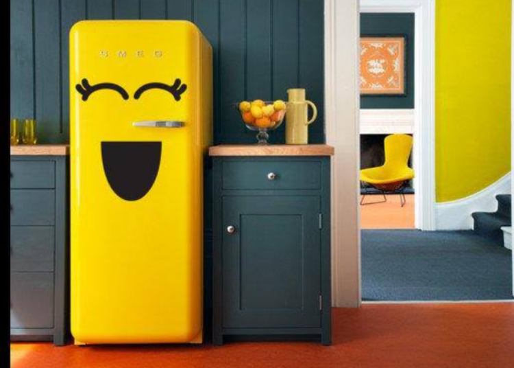 Buzdolabınızı renklendirmenin 12 basit yolu