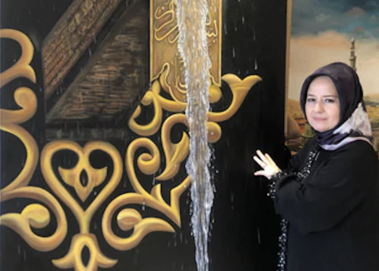 Sanatçı Amine Sultan Tan: “Her fırça darbem Filistinlilerin Özgürlüğü için bir adım olsun”