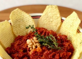 Cevizli tahinli meze