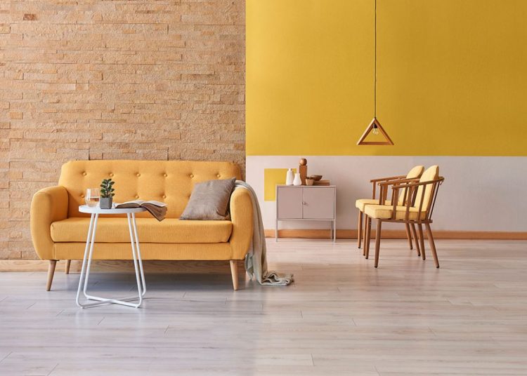 Dekorasyonda sarının Dört Tonu